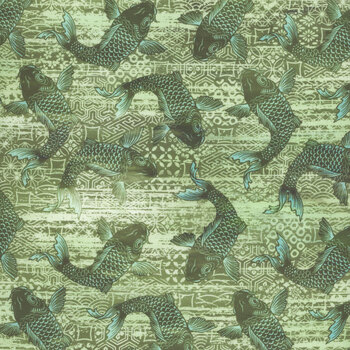 Oriental Gardens 5OG-3 by Jason Yenter for In The Beginning Fabrics