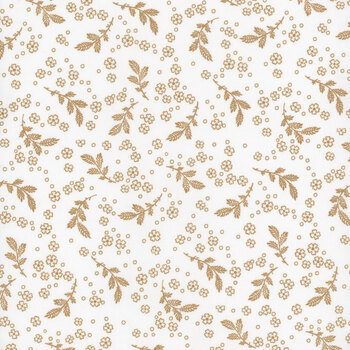 Georgina 22130-83 Vintage White by Flowerhouse for Robert Kaufman Fabrics, Image