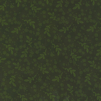 Georgina 22130-224 Evergreen by Flowerhouse for Robert Kaufman Fabrics, Image