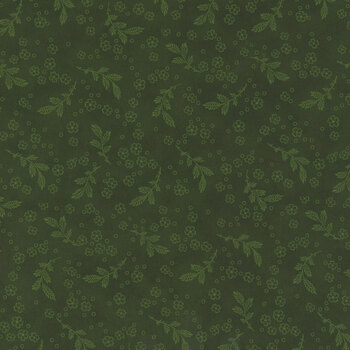 Georgina 22130-224 Evergreen by Flowerhouse for Robert Kaufman Fabrics, Image