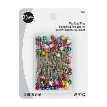 Dritz Pearlized Pins - 1-1/2