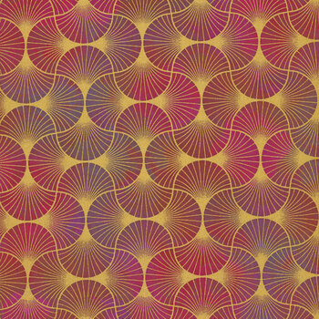 Golden Vibes 22739-105 Garnet by Lara Skinner for Robert Kaufman Fabrics