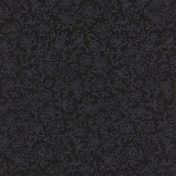 Blackout 22710-2 Black by Robert Kaufman Fabrics REM