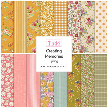 Creating Memories  16 FQ Set - Spring by Tilda, Image