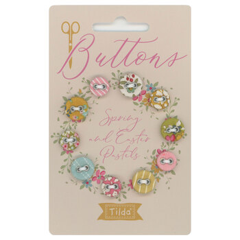 Creating Memories  10pc Button Pack - Spring by Tilda, Image