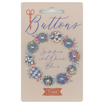 Creating Memories  10pc Button Pack - Summer by Tilda, Image