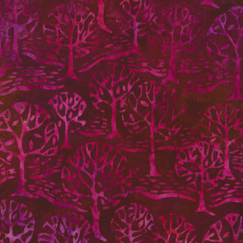 Wine Country - Artisan Batiks 22661-102 Merlot by Robert Kaufman Fabrics, Image