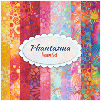 Phantasma  10 FQ Set - Warm Set by Robert Kaufman Fabrics, Image