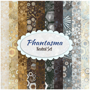 Phantasma  10 FQ Set - Neutral Set by Robert Kaufman Fabrics, Image