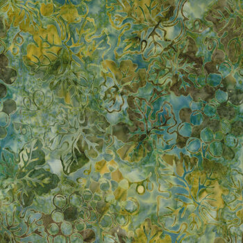 Wine Country - Artisan Batiks 22662-374 Spruce by Robert Kaufman Fabrics, Image