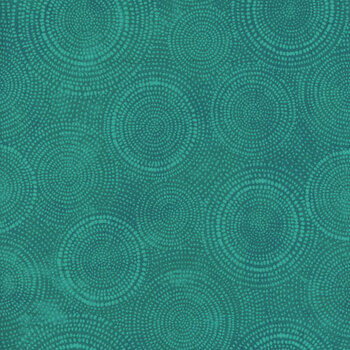 Radiance 53727-21 Teal by Whistler Studios for Windham Fabrics, Image