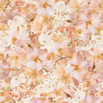 Deer Wilds 22716-90 Pearl by Sanja Rescek for Robert Kaufman Fabrics, Image