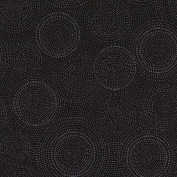 Radiance 53727-60 Black by Whistler Studios for Windham Fabrics, Image