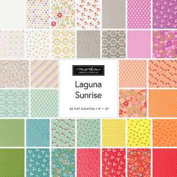 Laguna Sunrise  36 Fat Eighth Set by Sherri & Chelsi for Moda Fabrics, Image
