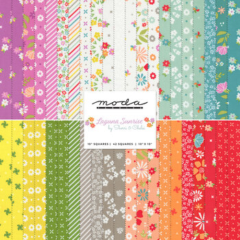 Laguna Sunrise  Layer Cake by Sherri & Chelsi for Moda Fabrics, Image