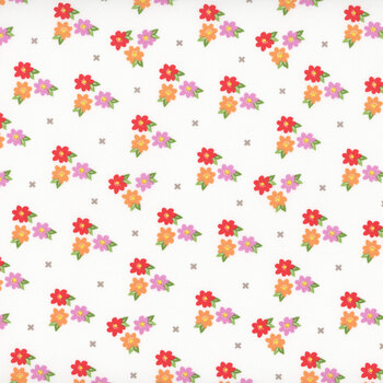 Laguna Sunrise 37682-11 Off White by Sherri & Chelsi for Moda Fabrics REM, Image