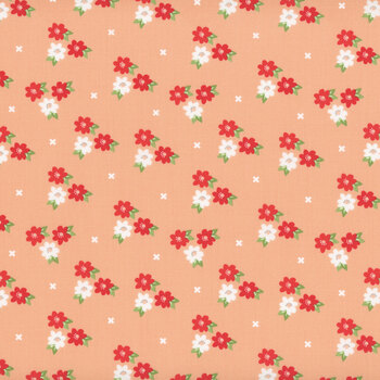 Laguna Sunrise 37682-13 Cantaloupe by Sherri & Chelsi for Moda Fabrics, Image