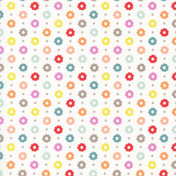 Laguna Sunrise 37683-11 Off White by Sherri & Chelsi for Moda Fabrics, Image