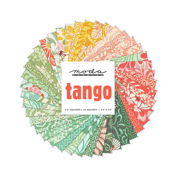 Tango  Mini Charm Pack by Kate Spain for Moda Fabrics, Image