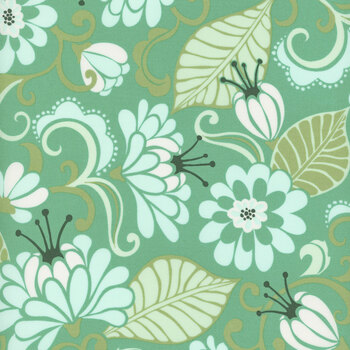 Tango 27330-23 Sea by Kate Spain for Moda Fabrics, Image