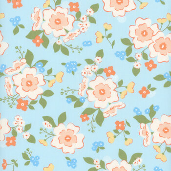 Dainty Meadow 31740-22 Sky by Heather Briggs for Moda Fabrics