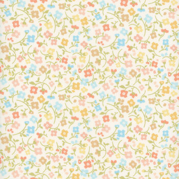 Dainty Meadow 31744-11 Porcelain by Heather Briggs for Moda Fabrics