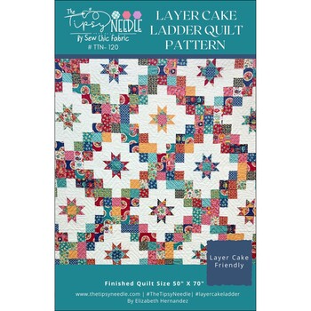 Layer Cake Ladder Quilt Pattern, Image