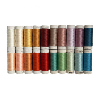Aurifil 20pc Thread Set - Evolve by Suzy Quilts, Image