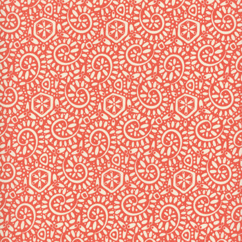 Tango 27337-12 Canto Tangerine by Kate Spain for Moda Fabrics, Image