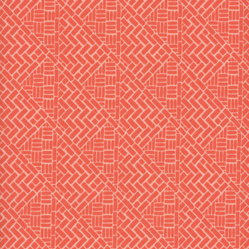 Tango 27338-12 Mosaic Tangerine by Kate Spain for Moda Fabrics, Image