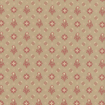 Rouenneries Trois 13965-16 Roche by French General for Moda Fabrics, Image