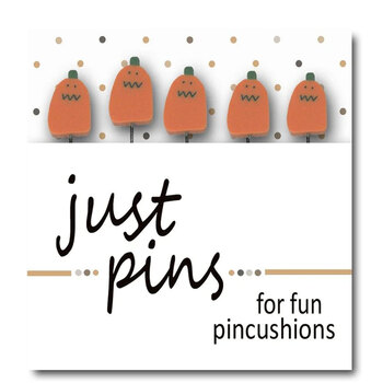 Just Pins - Just Squiggle Mouth Pumpkins - 5pc, Image