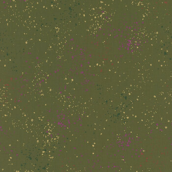 Speckled Metallic RS5027-115M Sarah Green by Ruby Star Society for Moda Fabrics, Image