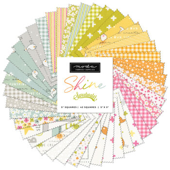 Shine  Charm Pack by Sweetwater for Moda Fabrics - RESERVE, Image