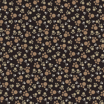 Big Kitties 1636-99 Black by Shelly Comiskey for Henry Glass Fabrics