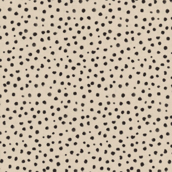 Big Kitties 1637-49 Beige by Shelly Comiskey for Henry Glass Fabrics