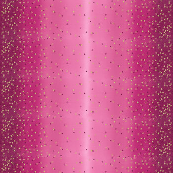 I Heart Ombre Metallic 10875-201M Dark Pink by V and Co. for Moda Fabrics REM #2, Image