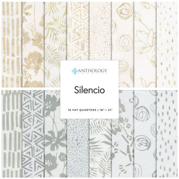 Silencio  16 FQ Set by Anthology Fabrics, Image