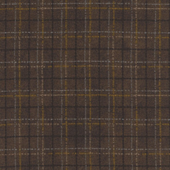 Where The Wind Blows Flannel F3337-38 Brown by Janet Rae Nesbitt for Henry Glass Fabrics