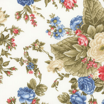 Grand Haven 14980-11 Cream by Minick & Simpson for Moda Fabrics, Image