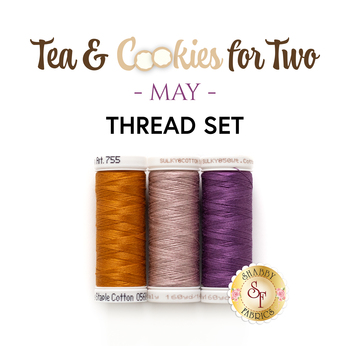 Tea & Cookies for Two - May - 3pc Thread Set