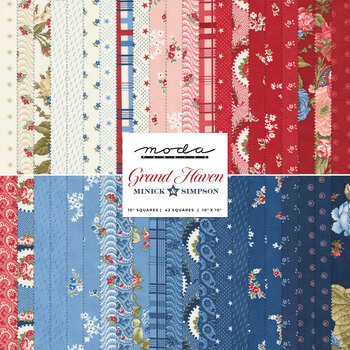 Grand Haven  Layer Cake by Minick & Simpson for Moda Fabrics, Image