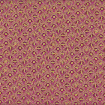 Luna MU-075-P Pink Glow by Makower UK for Andover Fabrics