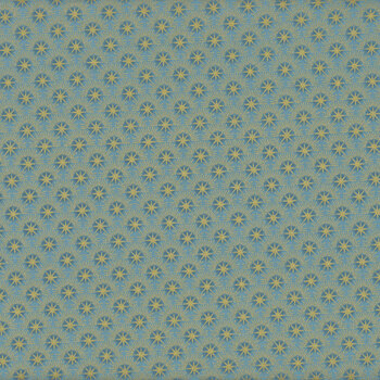 Luna MU-075-T Teal Glow by Makower UK for Andover Fabrics