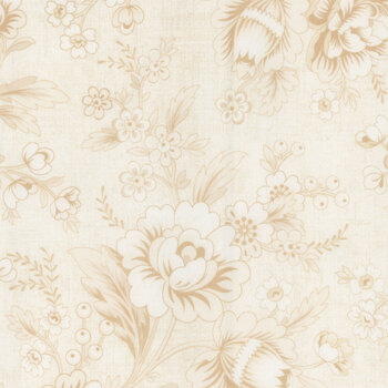 Pebbles A-1289-L French Vanilla by Edyta Sitar for Andover Fabrics