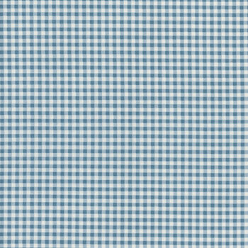 Cozy House A-1253-LB Chambray by Judy Jarvi for Andover Fabrics, Image