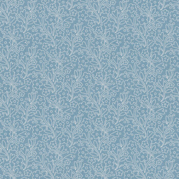 Cozy House A-1257-B Midnight by Judy Jarvi for Andover Fabrics