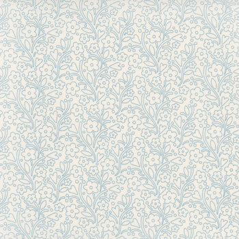 Cozy House A-1257-LB Chambray by Judy Jarvi for Andover Fabrics, Image