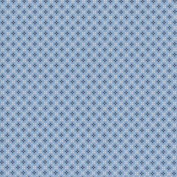 Cozy House A-1258-LB Chambray by Judy Jarvi for Andover Fabrics, Image