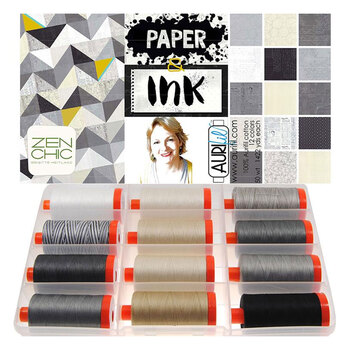 Paper Ink - Aurifil 12pc Set by Brigitte Heitland, Image